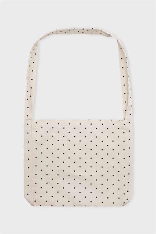MOSHI MOSHI MIND DOTTED CROSS BODY BAG ECRU/BLACK